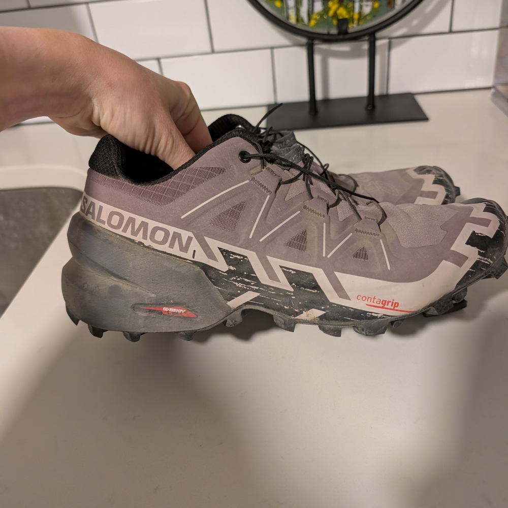 Salomon Women's Speedcross Trail Running Shoes - Size 6.5